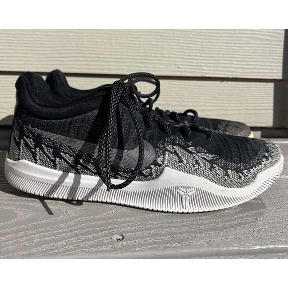 Nike Kobe Mamba Rage Basketball Shoes Black Athletic Sneakers Men's Size 8.5